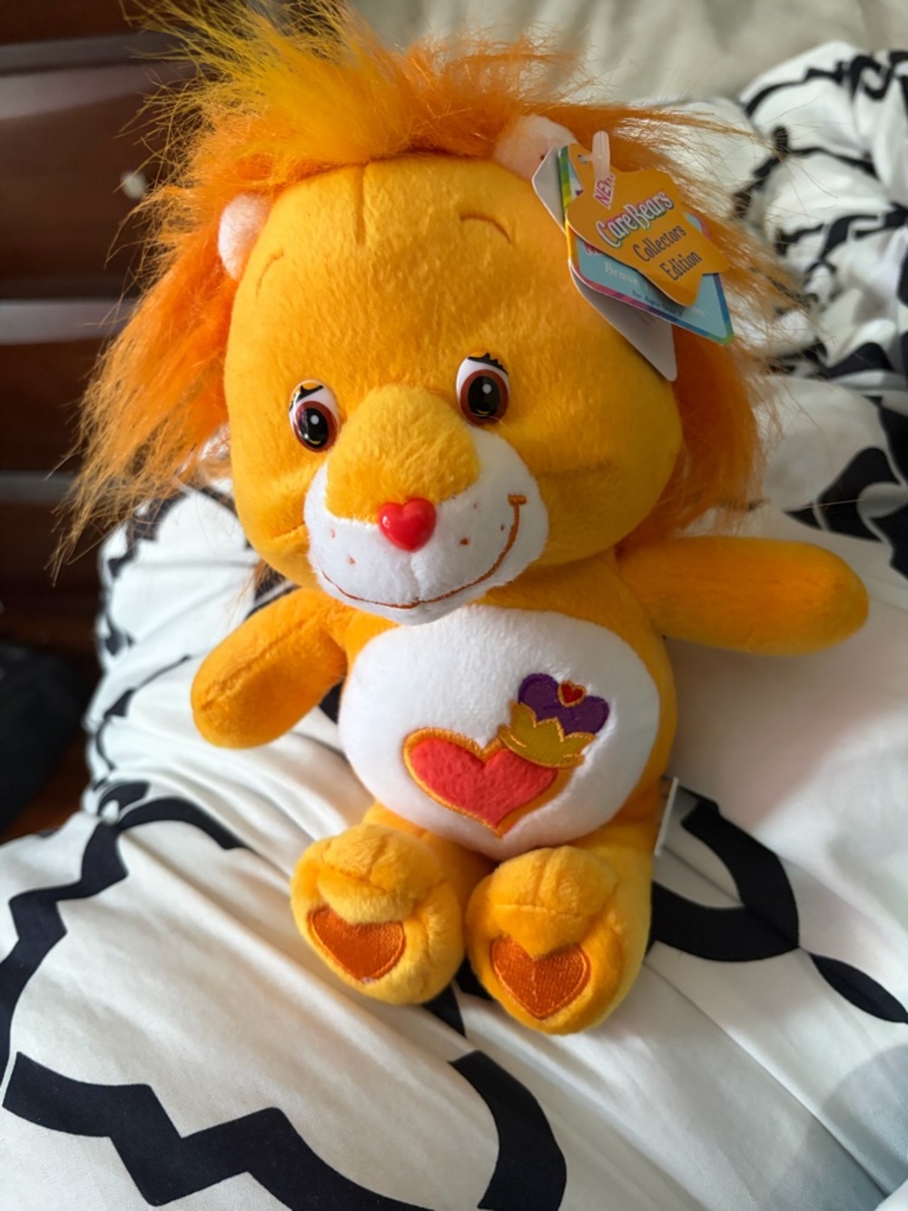 NWT Care Bear Cousins Brave Heart Lion w Tags Plush Stuffed Animal 2003 Vintage